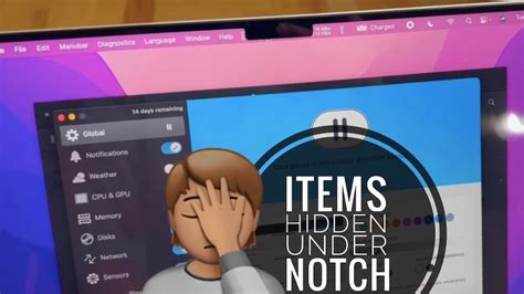 How To Fix Menu Bar Items Hidden Behind MacBook Pro Notch