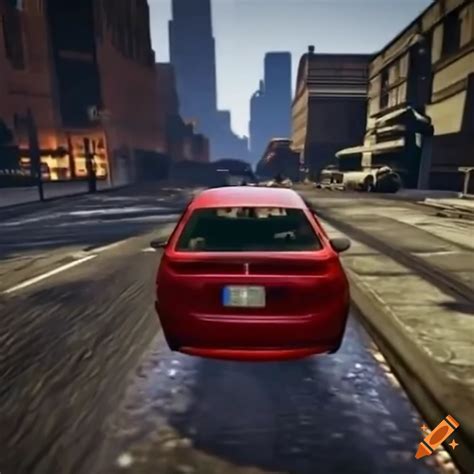 Gta 6 gameplay screenshot on Craiyon