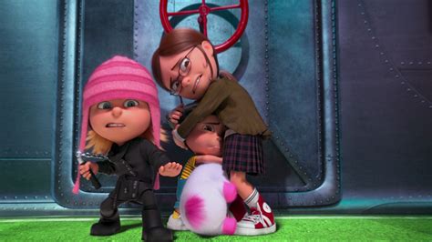 Despicable Me 2 HD Wallpaper: Margo, Edith, and Agnes Unite!