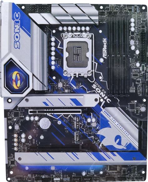 ASRock Launches Sonic the Hedgehog Themed PC Motherboard - Merch - Sonic Stadium