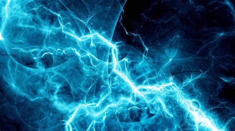 Blue Lightning, Lightning, Science, Technology Background Image for Free Download