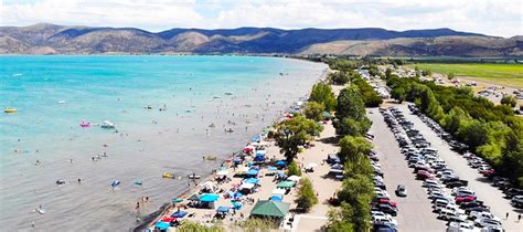 Bear Lake State Park Rendezvous Beach | Bear Lake Valley CVB Utah and Idaho