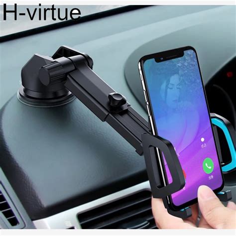 Car Phone Holder For iPhone X 8 Car Windshield Dashboard Mount Magnetic Mobile Phone Holder ...