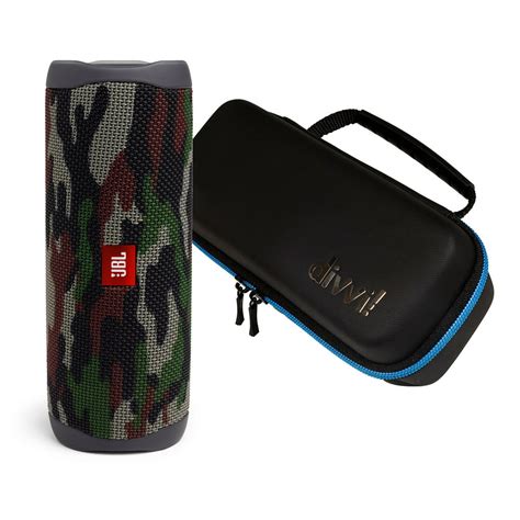 JBL Portable Bluetooth Speaker with Waterproof, Camouflage, JBLFLIP5SQUADAM-FLIP45CASE - Walmart ...