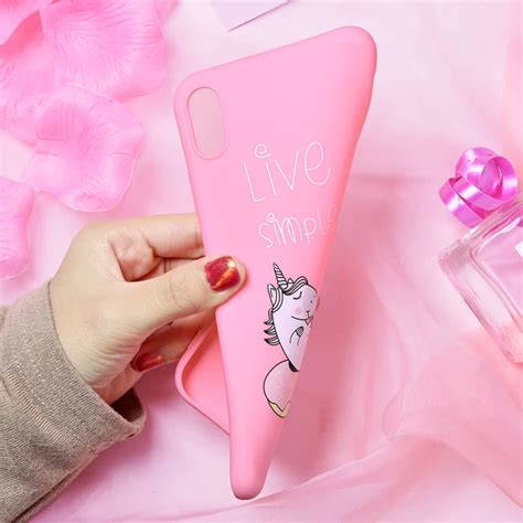 Fashion Unicorn Pink Soft Silicone Phone Case For iPhone | Unilovers