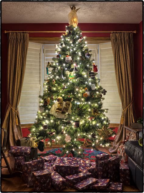 Free Images : holiday, christmas tree, christmas decoration, hdr ...