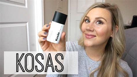 Kosas Tinted Face Oil! Demo & Review - YouTube