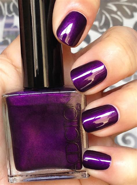 Smoke On The Polish...Addiction Deep Purple Nail Polish [ So Lonely in ...