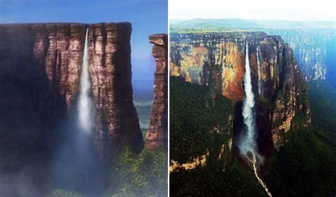 Angel falls in Venezuela is what inspired paradise falls in the movie Up | Walt disney cartoons ...