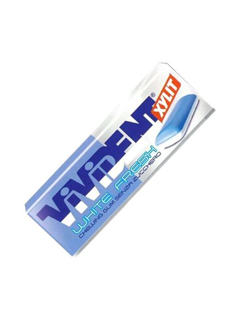 Vivident White Fresh Xylit Peppermint Senza Zucchero 40 stick