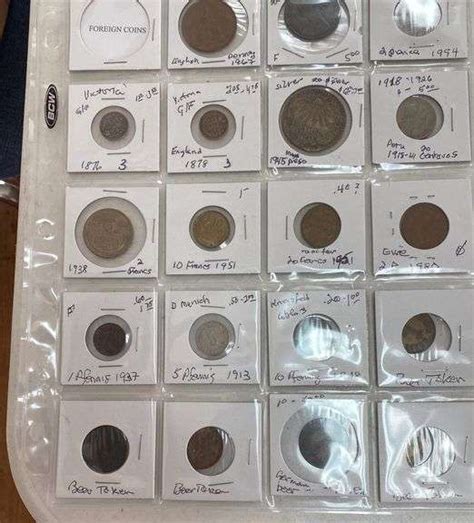 Foreign coins - Gary Realty & Auction