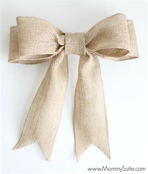 PERFECT Burlap Bow Tutorial | Burlap bow tutorial, Bows diy ribbon, Diy burlap