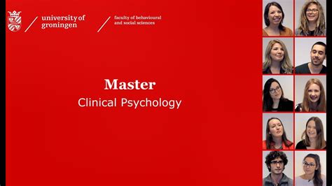 Master Clinical Psychology - YouTube