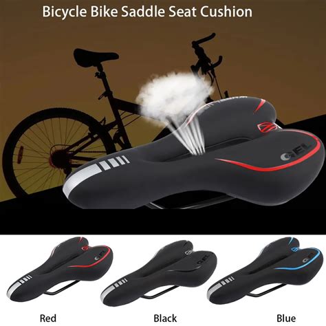 WHEELUP Comfortable Front Bicycle Bike Seat Cushion Saddle PVC Bicycle Seat Cushion MTB Road ...