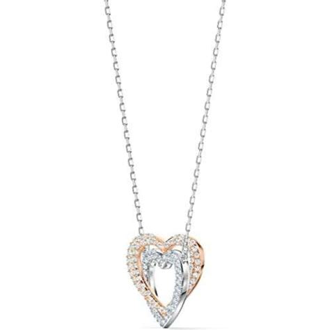 Rose Gold Heart Necklace - MC