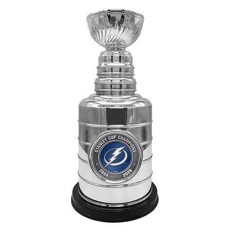 Tampa Bay Lightning 2021 NHL Mini 3" Stanley Cup Champions Replica Trophy