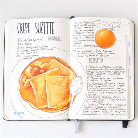 Recipe journal on Behance | Libri di ricette, Illustrazioni di alimenti ...