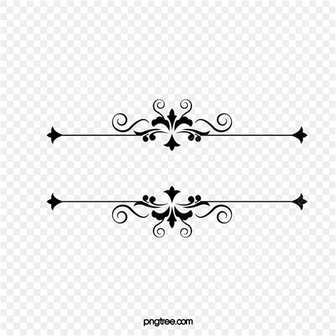 Line Decorations PNG Image, Decorative Lines, Pattern, Decorative PNG Image For Free Download