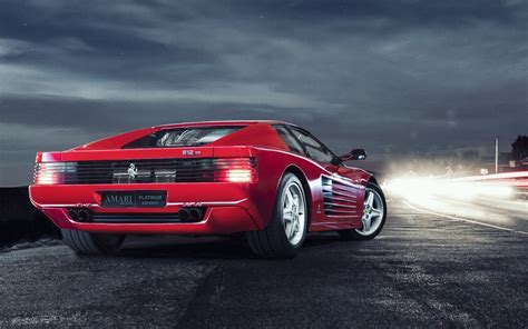 Download Vehicle Ferrari 512 HD Wallpaper