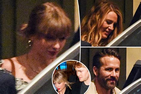 Taylor Swift seen with Ryan Reynolds, Blake Lively post-breakup