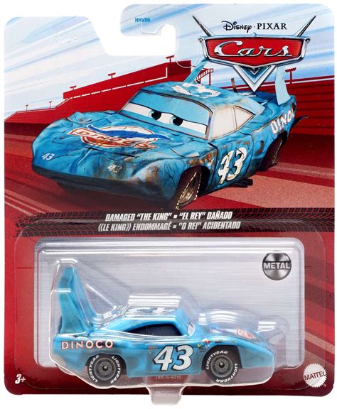 Disney / Pixar Cars Metal Damaged The King Diecast Car - Walmart.com