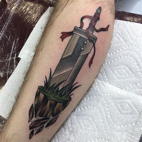 My Buster Sword by Code DAmico at Brick & Mortar Co in Barrie Ontario Deer Tattoo, I Tattoo ...