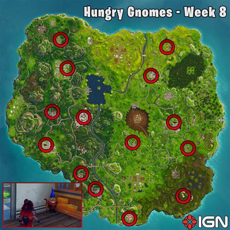 Week 8 Challenges - Hungry Gnome Locations and Bear, Crater, and ...