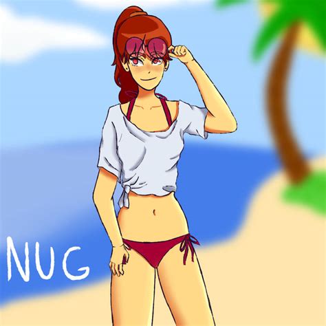 Ellie on the beach by LeNuggget on DeviantArt