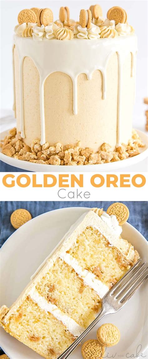 Golden Oreo Cake - Liv for Cake