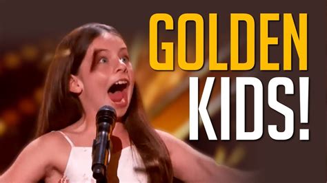 Top 10 Best Kid GOLDEN BUZZERS On America's Got Talent! - YouTube ...