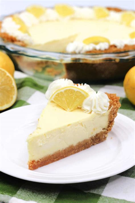 Cream Cheese Lemonade Pie - Sweet Pea's Kitchen