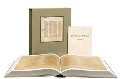 Codex Sinaiticus, Facsimile Edition: 9781598565775 - Christianbook.com