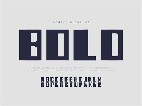 Bold Font Typography | Typeface | Font | Text Style | Typo by Hijab ...