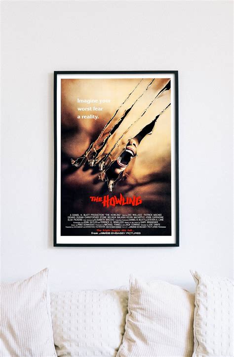 The Howling, 1981 American Horror Film, Digital Poster File Ready to ...