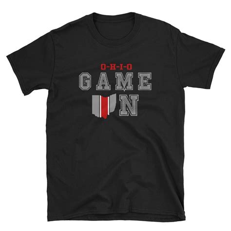 Ohio State Football T-shirt Game on Tshirt Ohio Tshirt - Etsy