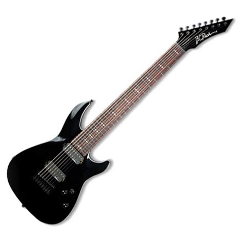 DISC BC Rich Villain Escape 8 Electric Guitar, Black at Gear4music