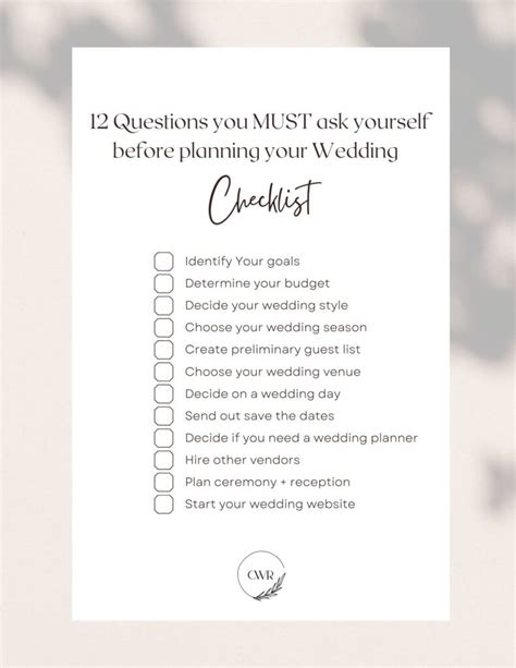 How do I start planning my wedding - Part 1