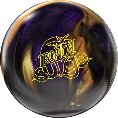 Storm Tropical Surge Gold/Purple Bowling Ball - BowlerX.com