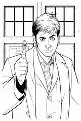 Doctor Who Coloring Pages Printable sketch template