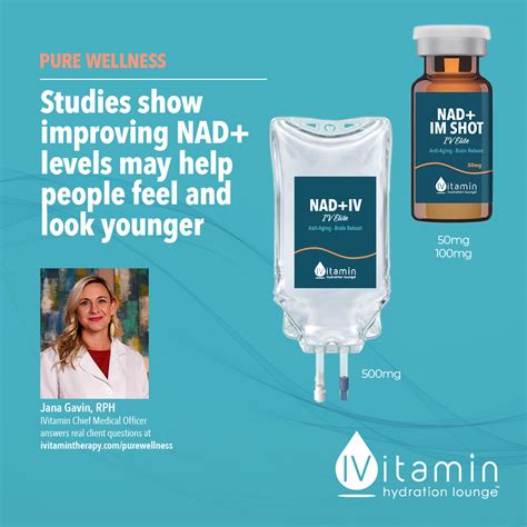 What is NAD+ IV? For Anti-Aging and Brain Reboot in Austin, TX - IVitamin