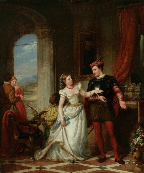 Portia And Bassanio-from The Merchant by The New York Historical Society