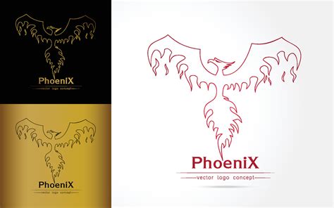 Phoenix logo vector 17130879 Vector Art at Vecteezy