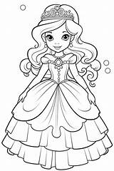 20  Princess Coloring Pages Free Printable 2 Bratz sketch template