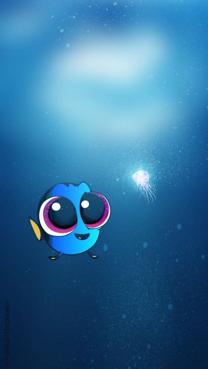 Cute Baby Dory From Finding Dory Wallpaper