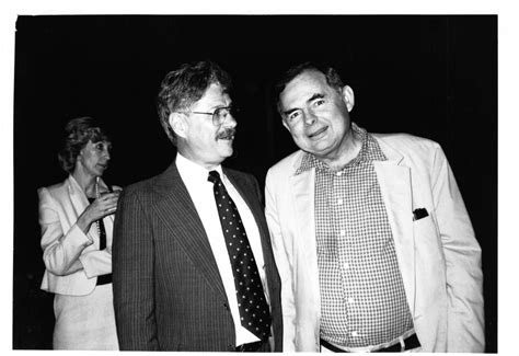 Patrick Hemingway with an attendee of the 1985 Key West Literary ...