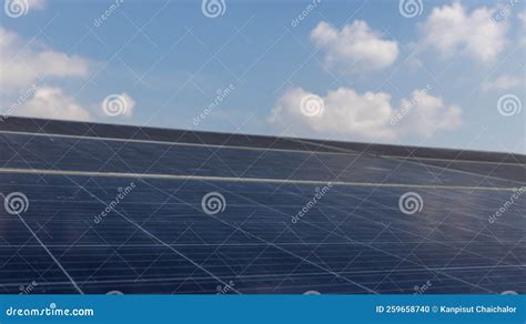 Solar Power Panels on the Roof for Green Energy. Stock Photo - Image of ...