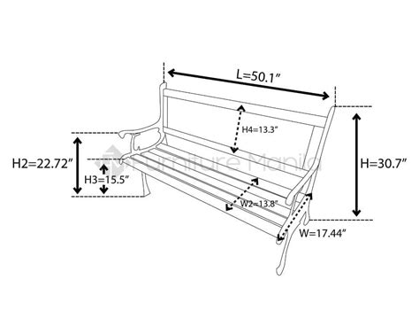 PB-022 Park Bench | Home & Office Furniture Philippines