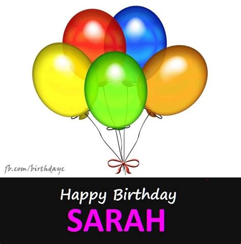 Happy Birthday SARAH images - Birthday Greeting Cards - Birthday Greeting Cards | Happy birthday ...