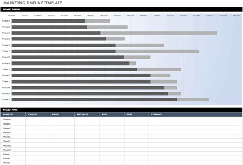 Free Marketing Timeline Tips and Templates - Smartsheet