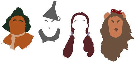 Wizard Of Oz Characters Silhouette at GetDrawings | Free download